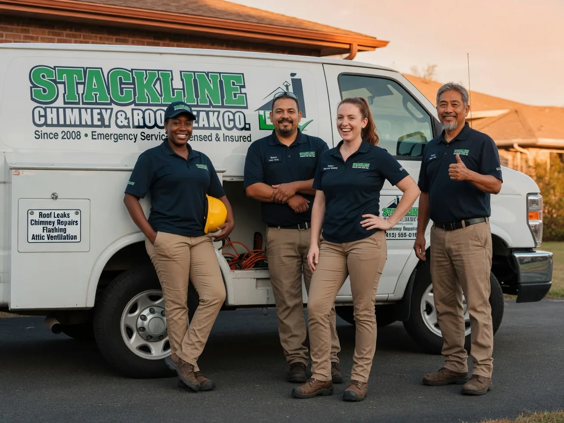 Chimney flashing repair company in Harrisonville, MO